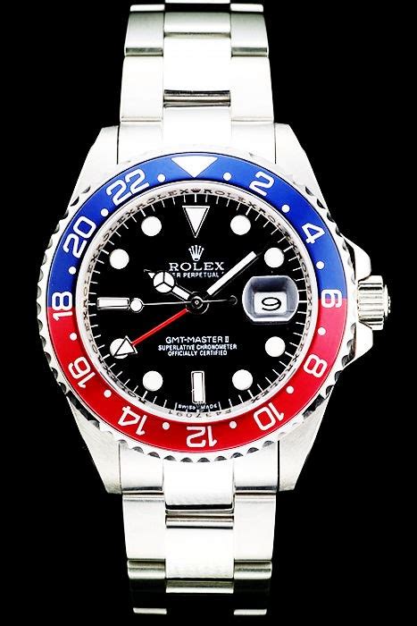 rolex blauw met rood|Rolex GMT.